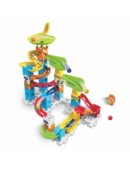 Marbles set Vtech Marble Rush Marble Run - Beginner Set Circuit + 4 Years Track with Ramps 47 Pieces