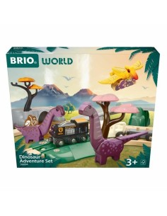 Train with Circuit Brio Aventure Dinosaure