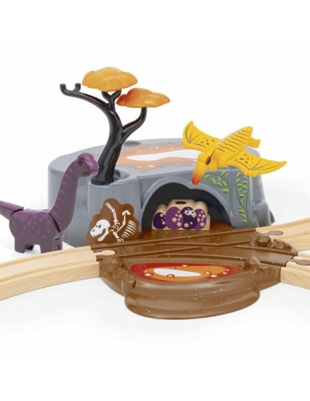 Train with Circuit Brio Aventure Dinosaure