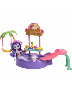 Set of Dolls Enchantimals PISCINE DES SINGES 2