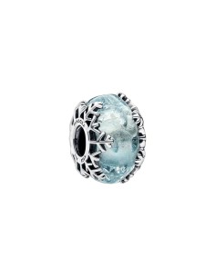 Woman's charm link Pandora SNOWFLAKE SNOWGLOBE