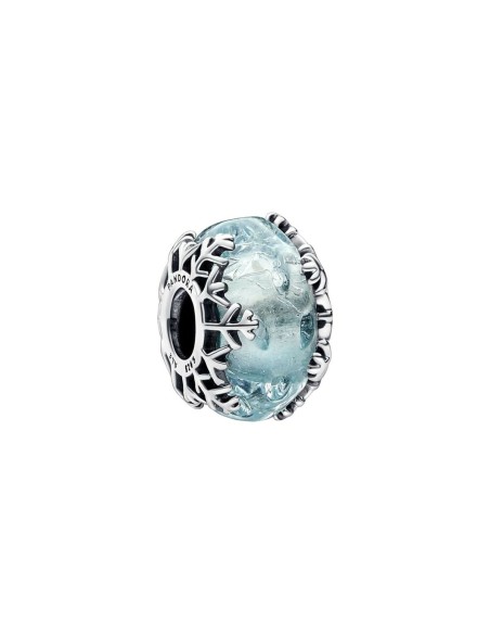 Woman's charm link Pandora SNOWFLAKE SNOWGLOBE