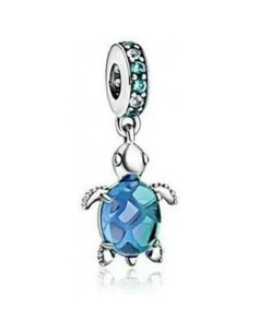Woman's charm link Pandora MURANO GLASS SEA TURTLE
