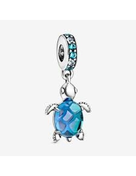 Woman's charm link Pandora MURANO GLASS SEA TURTLE