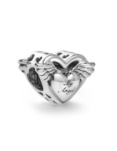 Woman's charm link Pandora ANGEL WINGS & MUM