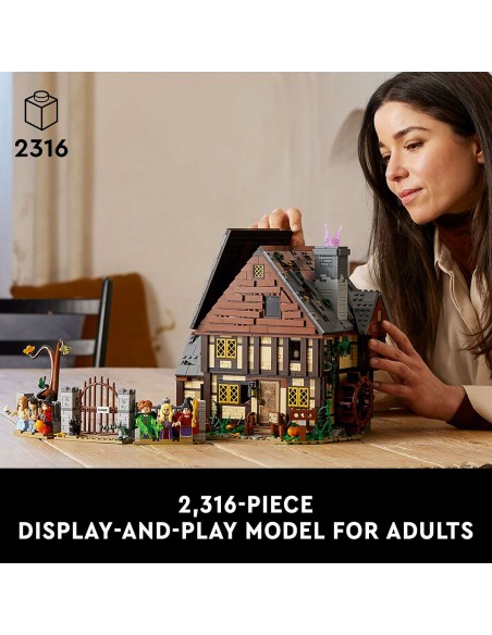 Construction set Lego Disney Hocus Pocus - Sanderson Sisters' Cottage 21341 2316 Pieces