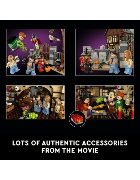 Construction set Lego Disney Hocus Pocus - Sanderson Sisters' Cottage 21341 2316 Pieces