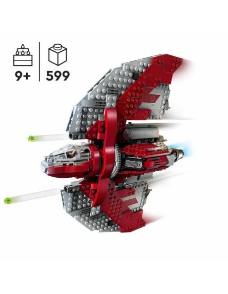 Construction set Lego Star Wars 75362 Ahsoka Tano's T6 Jedi Shuttle Multicolour 599 Pieces