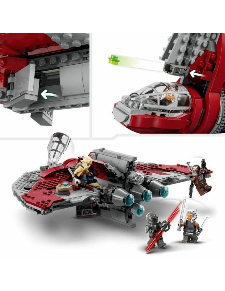 Construction set Lego Star Wars 75362 Ahsoka Tano's T6 Jedi Shuttle Multicolour 599 Pieces