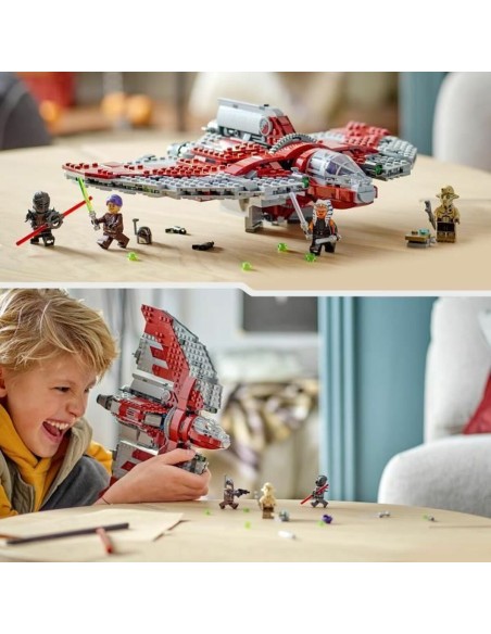 Construction set Lego Star Wars 75362 Ahsoka Tano's T6 Jedi Shuttle Multicolour 599 Pieces