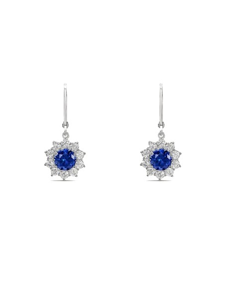 Ladies' Earrings Stroili 1694861 Silver Blue