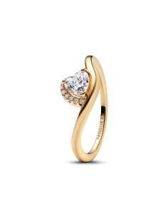 Ladies' Ring Pandora 163660C01-56 Golden 16