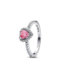 Ladies' Ring Pandora 198421C03-56 16 Silver Pink