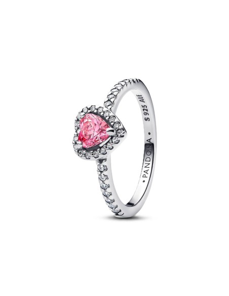 Ladies' Ring Pandora 198421C03-56 16 Silver Pink