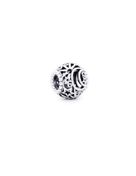 Ladies' Beads Pandora OPENWORK SUN,STARS & MOON