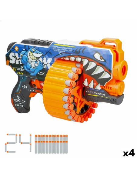 Dart Gun Colorbaby 31 x 21 x 14 cm 4 Units