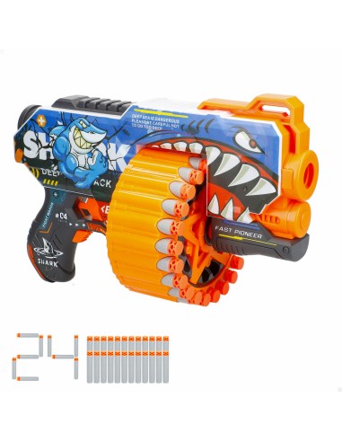 Dart Gun Colorbaby 31 x 21 x 14 cm 4 Units