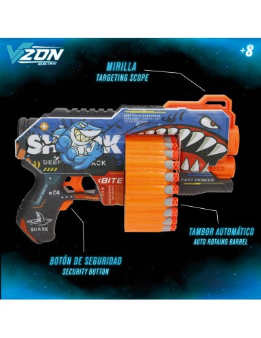 Dart Gun Colorbaby 31 x 21 x 14 cm 4 Units
