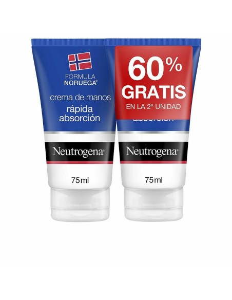 Hand Cream Neutrogena instant Absorption (2 x 75 ml)