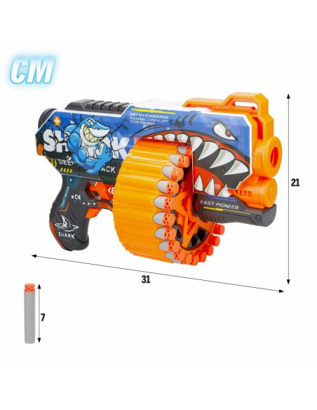 Dart Gun Colorbaby 31 x 21 x 14 cm 4 Units