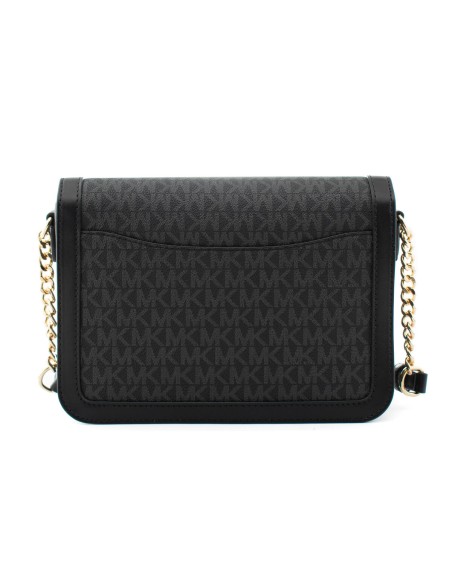 Shoulder Bag Michael Kors Leida Black 23 x 16 x 7 cm