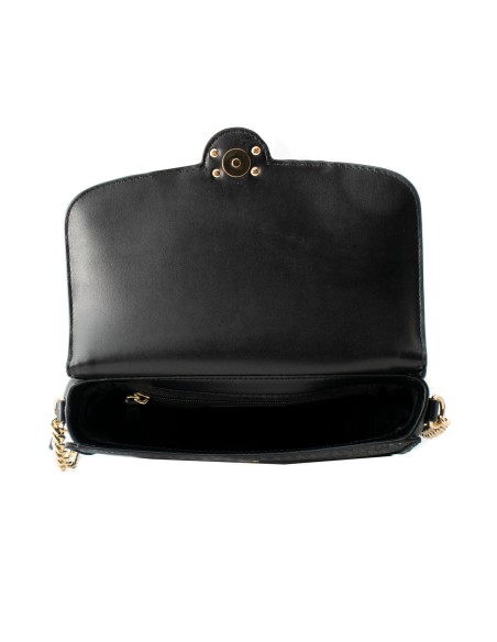 Shoulder Bag Michael Kors Leida Black 23 x 16 x 7 cm