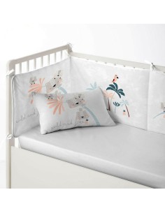 Cot protector Cool Kids Wild And Free (60 x 60 x 60 + 40 cm)