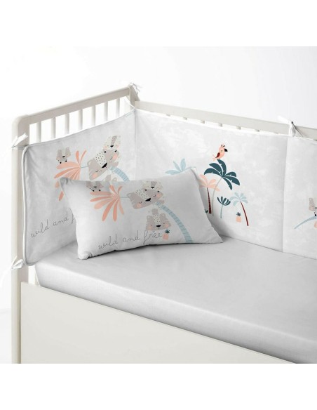 Cot protector Cool Kids Wild And Free (60 x 60 x 60 + 40 cm)