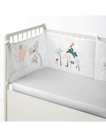 Cot protector Cool Kids Wild And Free (60 x 60 x 60 + 40 cm)