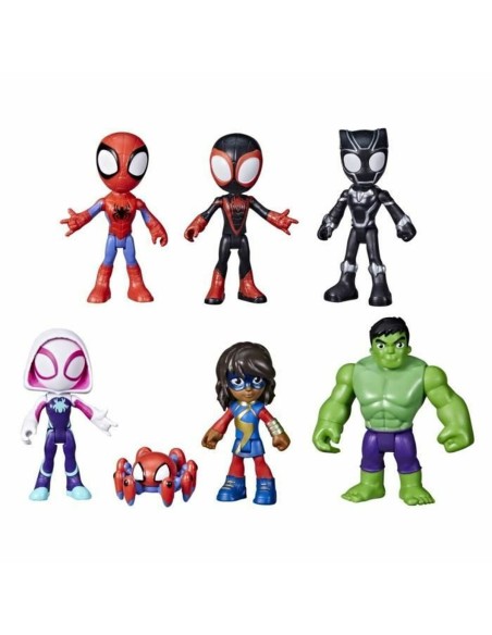 Playset Hasbro Caja coleccionable de 7 figuras de Spidey