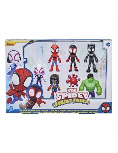 Playset Hasbro Caja coleccionable de 7 figuras de Spidey