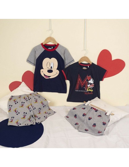 Summer Pyjama Mickey Mouse Grey