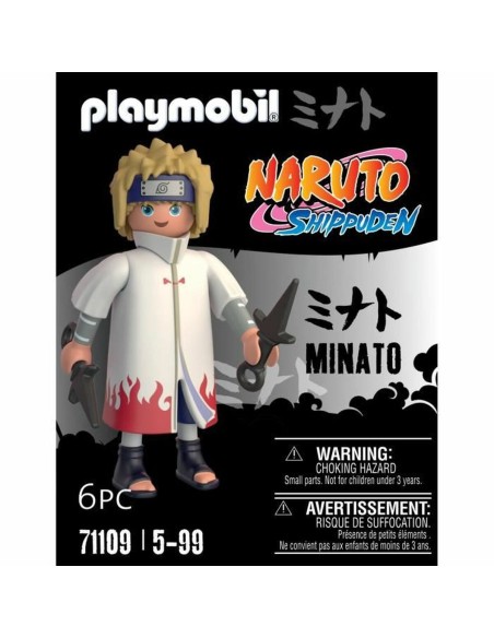 Action Figure Playmobil Minato 6 Pieces