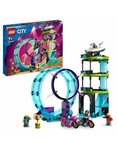 Construction set Lego City Stuntz 60361 The ultimate challenge for cascadon bikers 385 Pieces