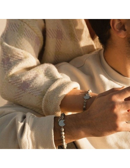 Men's Bracelet AN Jewels ADC.BWGLB02S