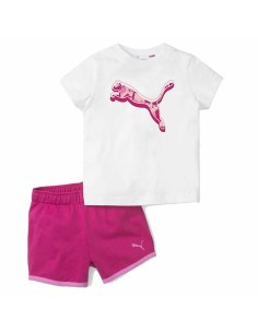 Children's Sports Outfit Puma Minicats Alpha Pink 2