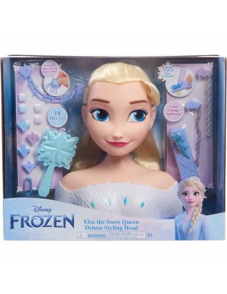 Baby Doll with Accessories Frozen Elsa Deluxe Styling Head
