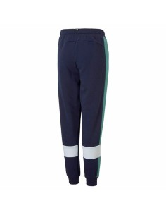 Children's Tracksuit Bottoms Puma Essential+ Colorblock B Dark blue 2