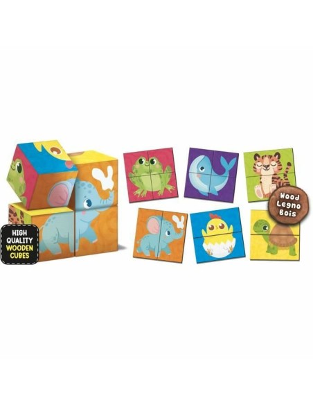 Educational Game Lisciani Giochi Cubes & Puzzle