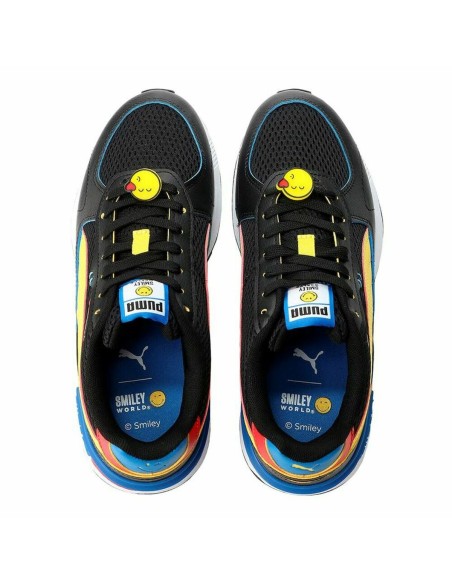 Sports Shoes for Kids Puma Graviton SMILEYWORLD Jr Black