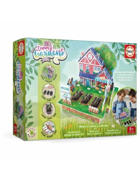 3D Puzzle Educa Dream Gardens 2in1
