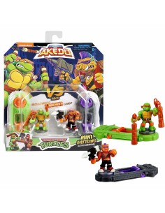 Combat figures Teenage Mutant Ninja Turtles Legends of Akedo: Michelangelo vs Evil Bepop