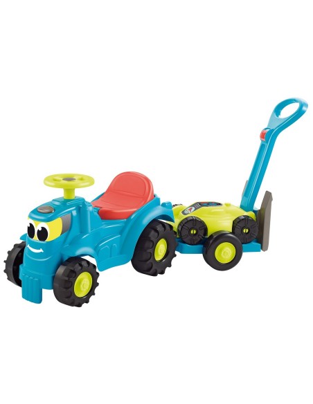 Tricycle Ecoiffier Trailer Tractor Extractor Trailer