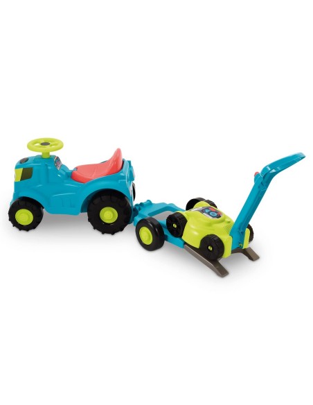 Tricycle Ecoiffier Trailer Tractor Extractor Trailer