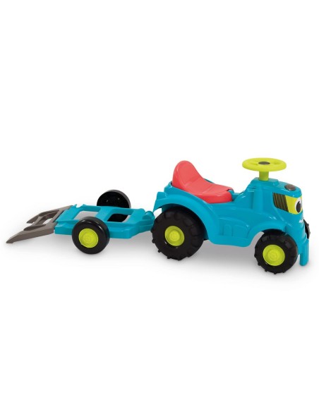 Tricycle Ecoiffier Trailer Tractor Extractor Trailer