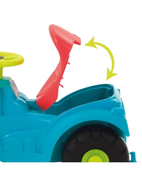 Tricycle Ecoiffier Trailer Tractor Extractor Trailer