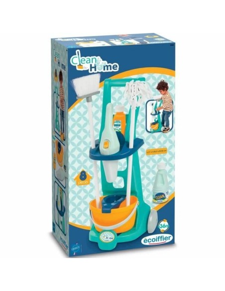 Cleaning & Storage Kit Ecoiffier Clean Home Toys 8 Pieces