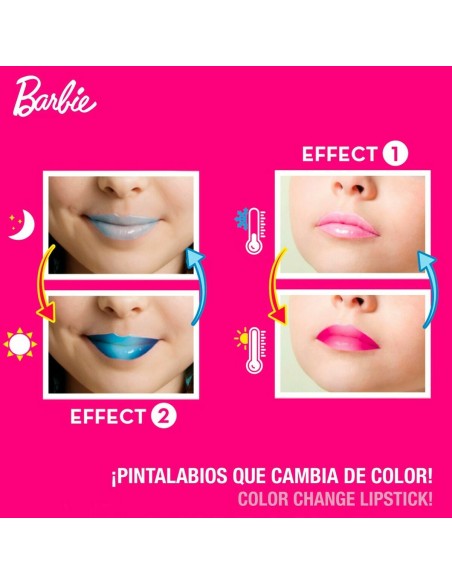 Make-up kit Lisciani Giochi Barbie 15 Pieces Lipstick