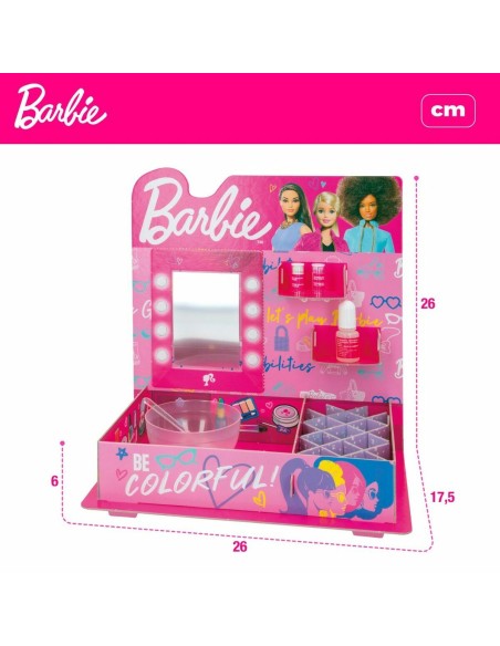 Make-up kit Lisciani Giochi Barbie 15 Pieces Lipstick