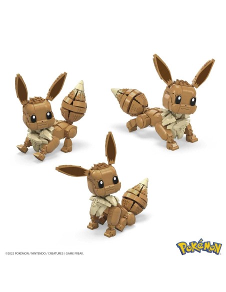 Construction set Pokémon Pokemon Eevee Giant Multicolour